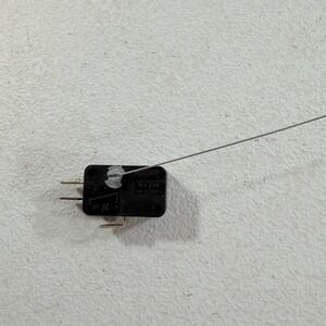 Crouzet 83-137 5A 250V~ Coin Switch Assembly - Straight Wireform